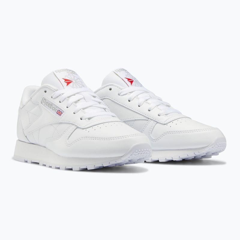Reebok Classic Leather men's shoes footwear white/footwear white/pure grey 3 2