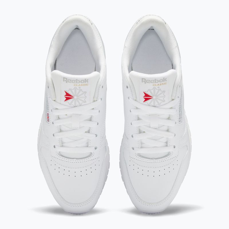 Reebok Classic Leather men's shoes footwear white/footwear white/pure grey 3 5