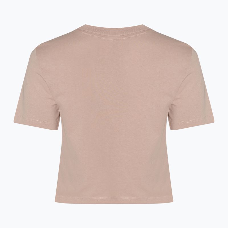 Women's adidas 2000 Luxe Cropped Tee ash pearl t-shirt 2