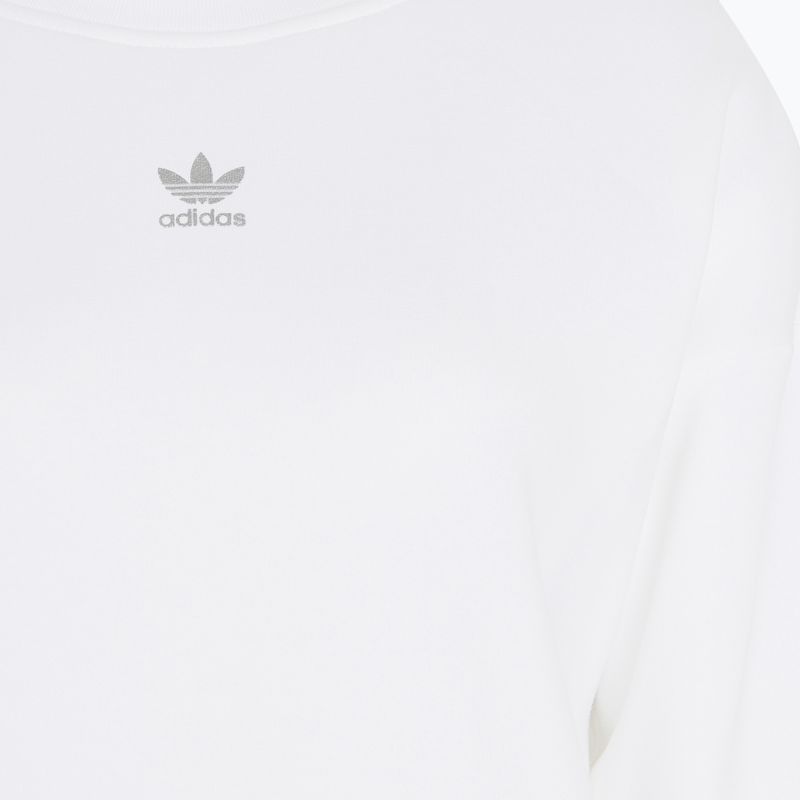 Women's dress adidas Crew Long Sleeve white 4