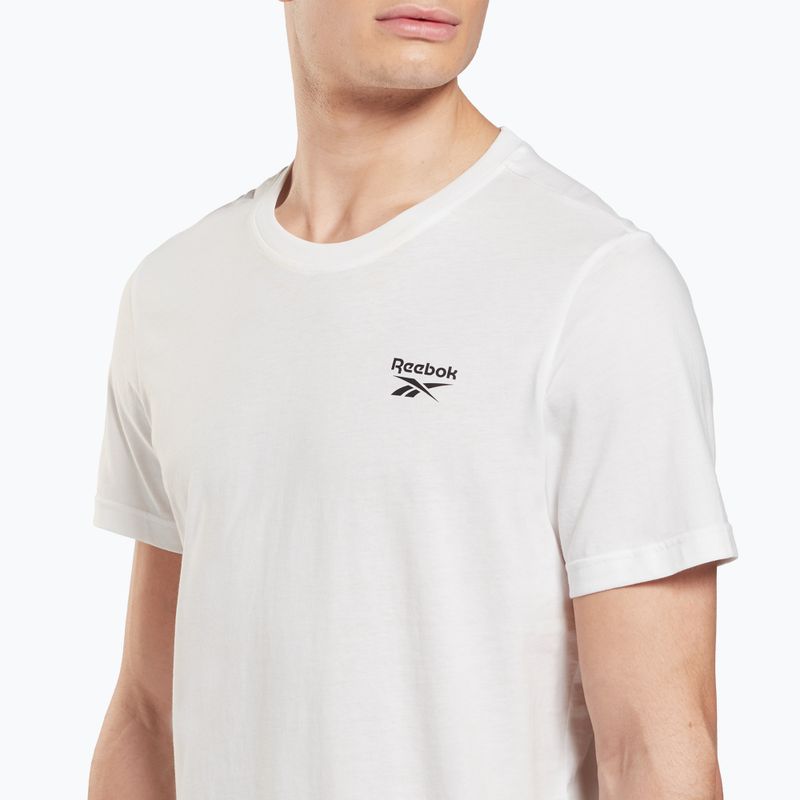 Men's T-shirt Reebok Identity Small Logo Tee white 4