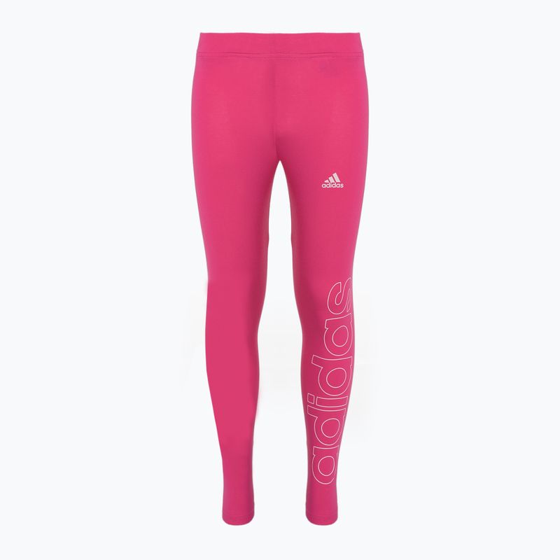 Children's leggings adidas Essentials Lin team real magenta/clear pink