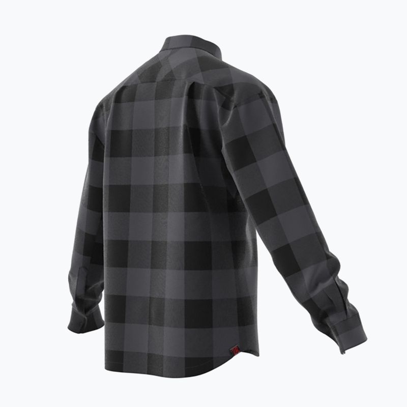 Bike shirt adidas FIVE TEN Brand of the Brave Flannel grey six/black 14