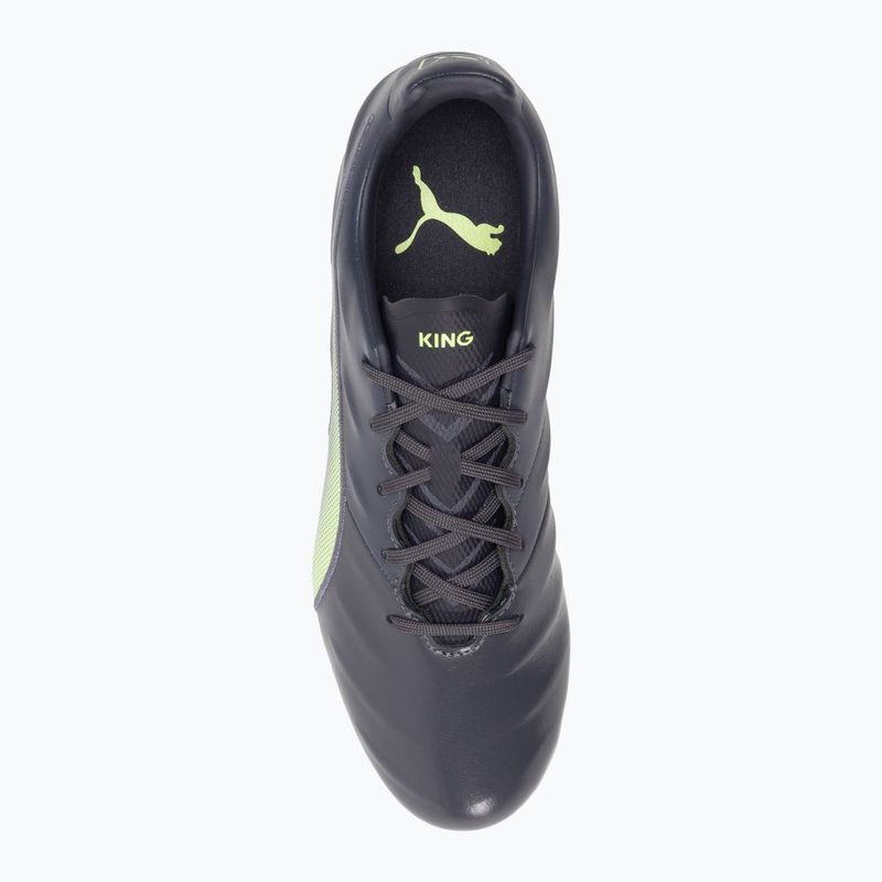 PUMA King Pro 21 FG men's football boots black-green 106549 05 6