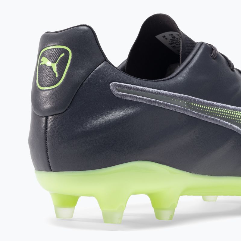 PUMA King Pro 21 FG men's football boots black-green 106549 05 8