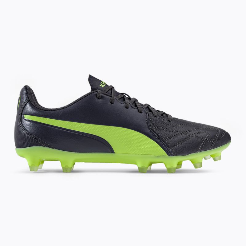 PUMA King Hero 21 FG men's football boots black-green 106554 05 2