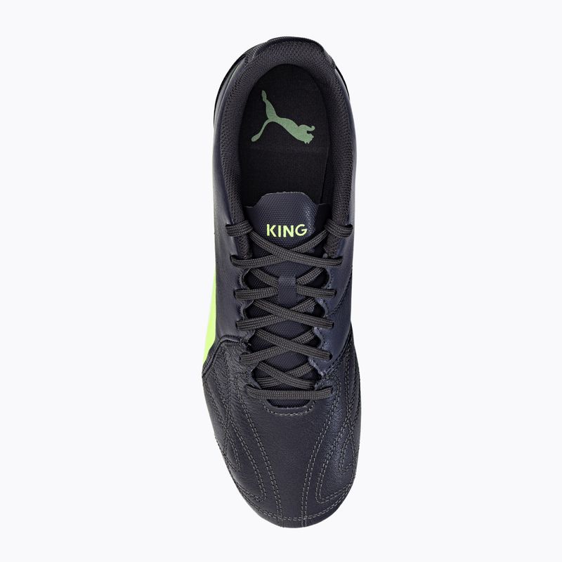 PUMA King Hero 21 FG men's football boots black-green 106554 05 6