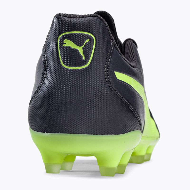 PUMA King Hero 21 FG men's football boots black-green 106554 05 8