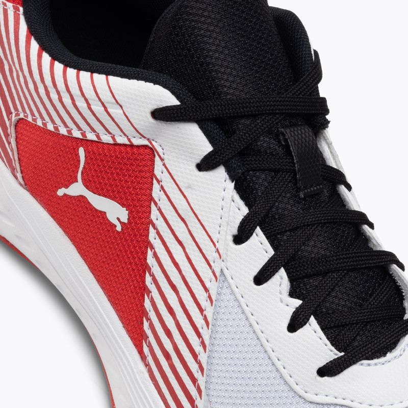 PUMA Varion volleyball shoes white and red 106472 07 7
