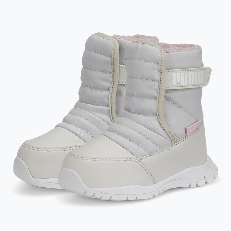 Children's snow boots PUMA Nieve Boot WTR AC Inf nimbus cold/puma white 8