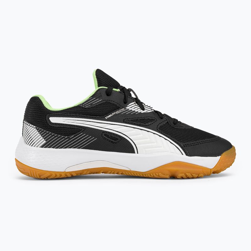 PUMA Solarflash Jr II children's handball shoes black 106883 01 2