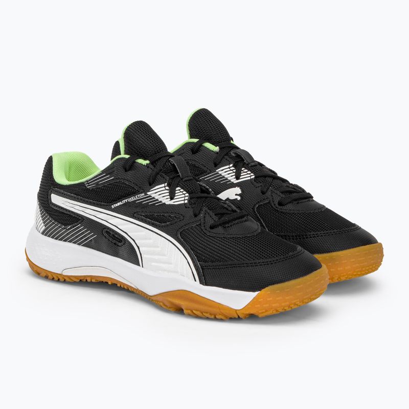 PUMA Solarflash Jr II children's handball shoes black 106883 01 4