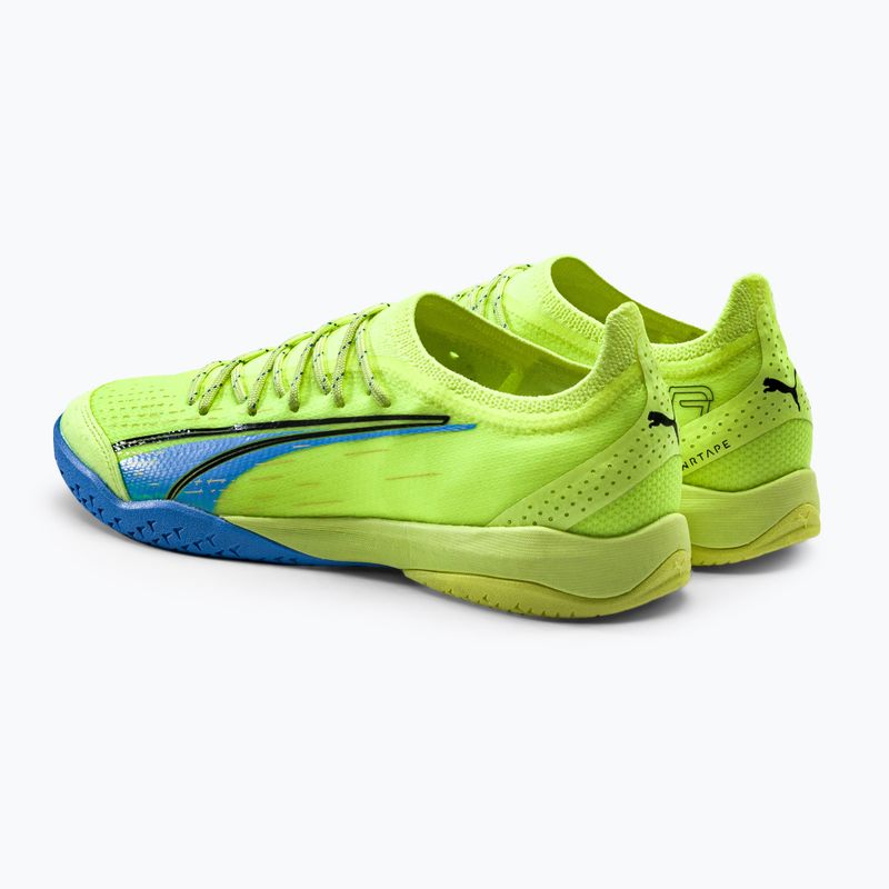 Men's PUMA Ultra Ultimate Court football boots green 106894 01 3