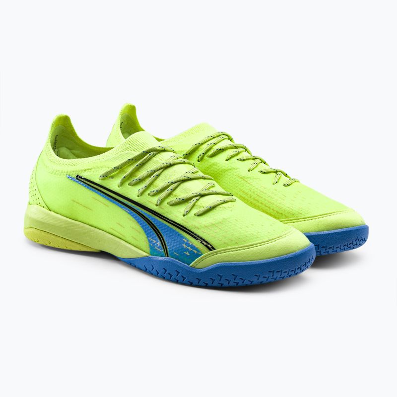 Men's PUMA Ultra Ultimate Court football boots green 106894 01 5