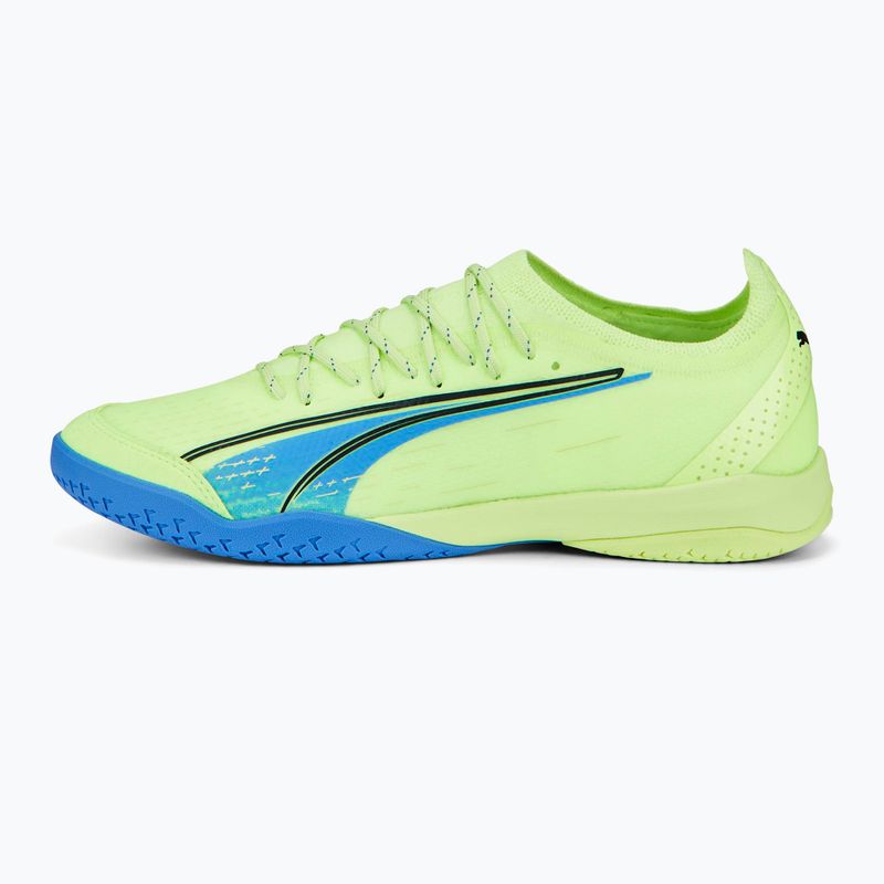 Men's PUMA Ultra Ultimate Court football boots green 106894 01 10