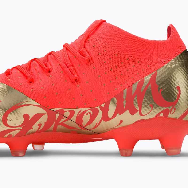 Men's football boots PUMA Future Z 3.4 Neymar Jr. FG/AG Orange/Gold 107106 01 9
