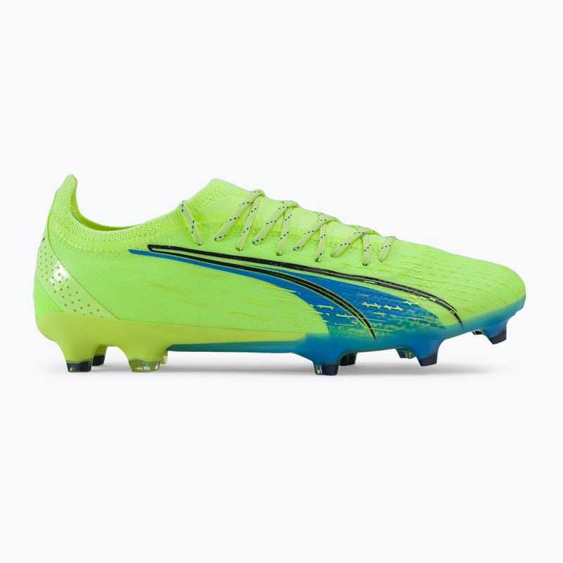 Men's PUMA Ultra Ultimate FG/AG football boots green 106868 01 2