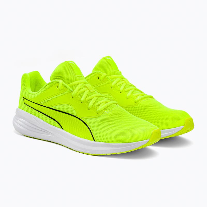 Men's running shoes PUMA Transport green 377028 10 4