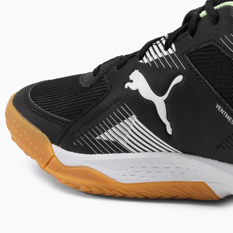 PUMA Solarflash II volleyball shoe black and white 106882 01 8