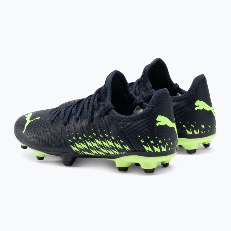 PUMA Future Z 4.4 FG/AG Jr children's football boots black-green 107014 01 3