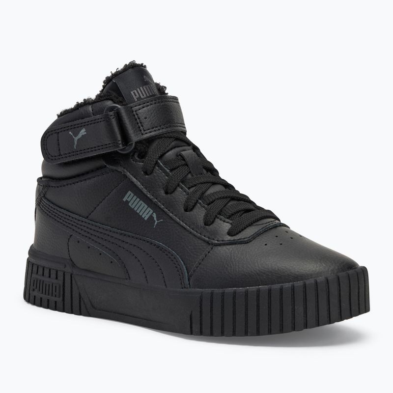 PUMA Carina 2.0 Mid Winter Jr children's shoes puma black/puma black/dark shadow