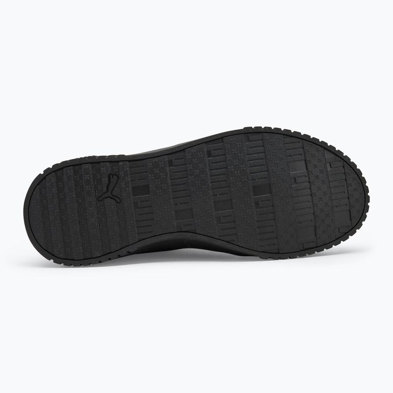 PUMA Carina 2.0 Mid Winter Jr children's shoes puma black/puma black/dark shadow 4