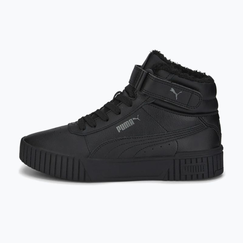 PUMA Carina 2.0 Mid Winter Jr children's shoes puma black/puma black/dark shadow 9