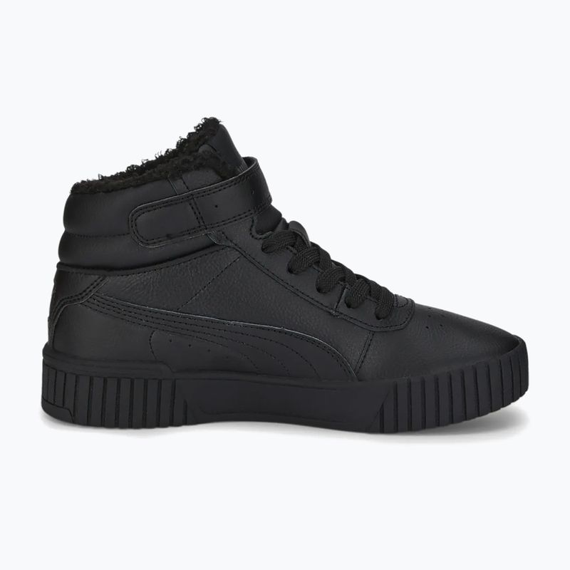 PUMA Carina 2.0 Mid Winter Jr children's shoes puma black/puma black/dark shadow 10