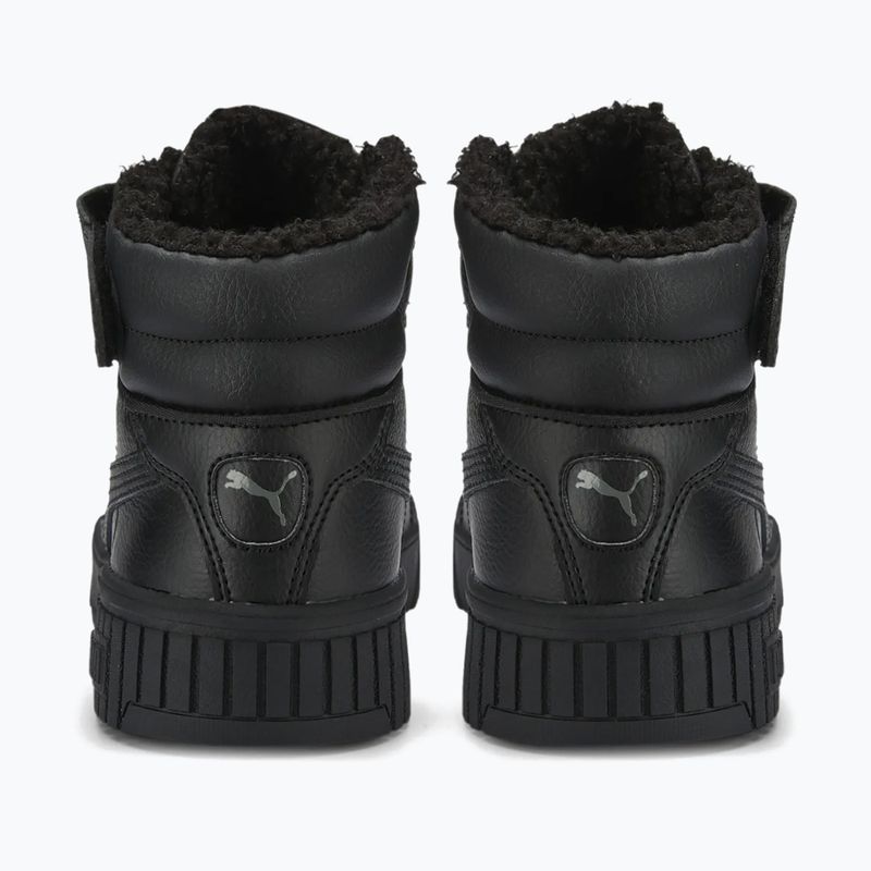 PUMA Carina 2.0 Mid Winter Jr children's shoes puma black/puma black/dark shadow 11