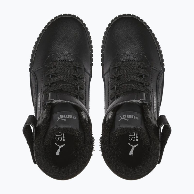 PUMA Carina 2.0 Mid Winter Jr children's shoes puma black/puma black/dark shadow 13
