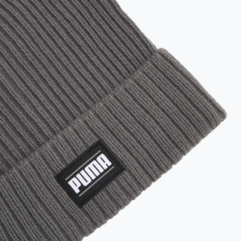 PUMA Ribbed Classic Cuff winter beanie smoked pearl 3