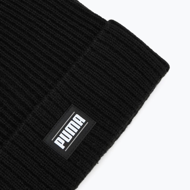 PUMA Ribbed Classic Cuff winter cap puma black 3
