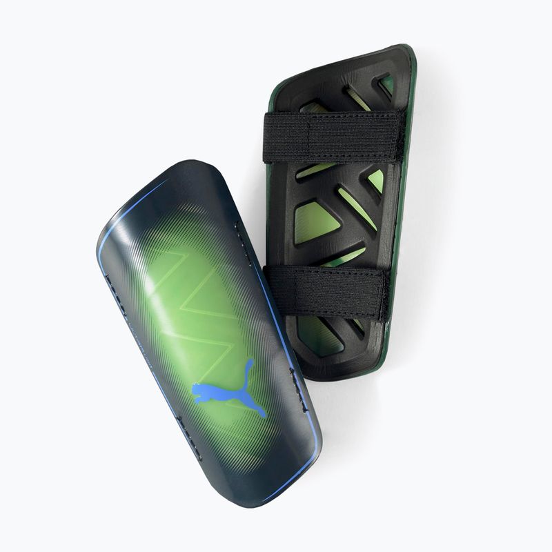 PUMA Ultra Light Strap shin guards green/black 030834 10 5