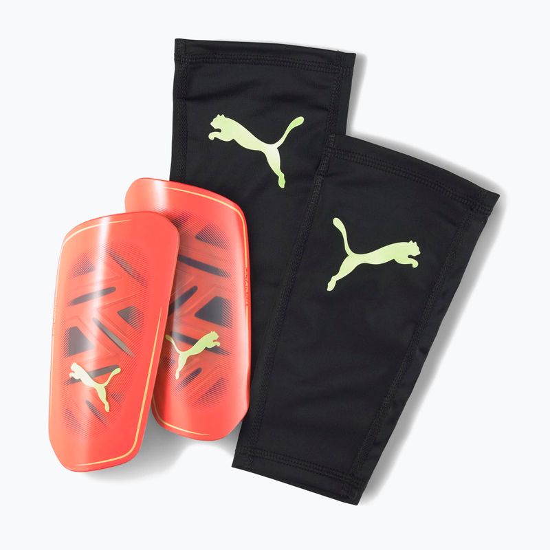 PUMA Ultra Flex Sleeve shin guards orange 030830 11 5