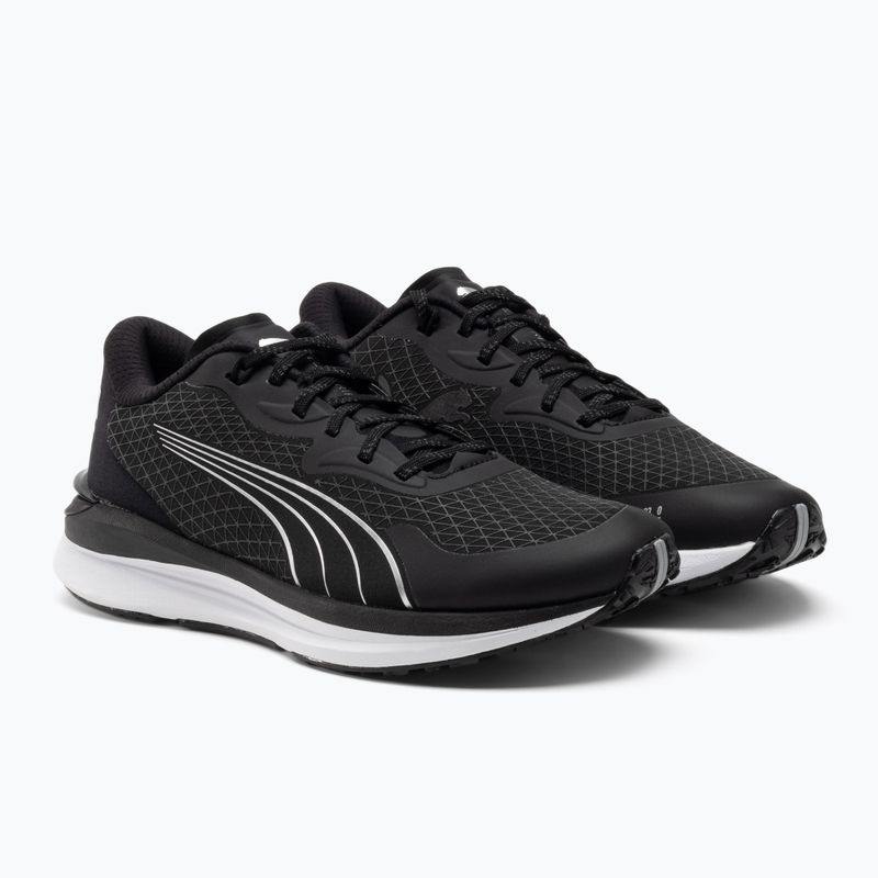 Women's running shoes PUMA Electrify Nitro 2 WTR black and silver 376897 01 4
