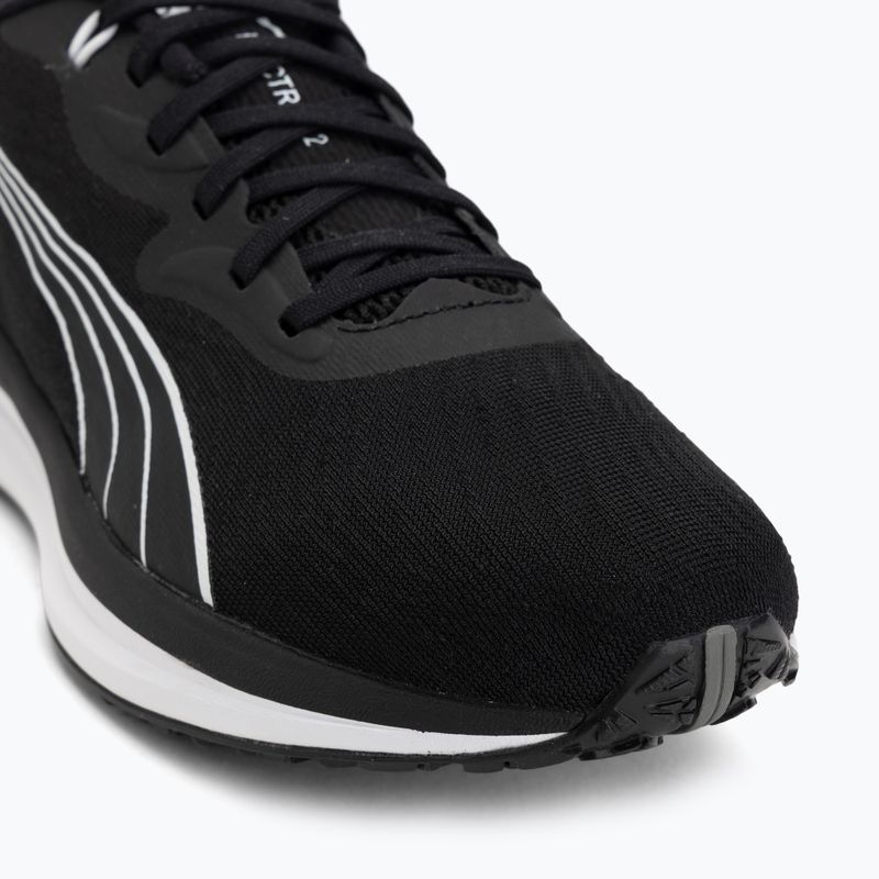 Women's running shoes Puma Electrify Nitro 2 black/white 7
