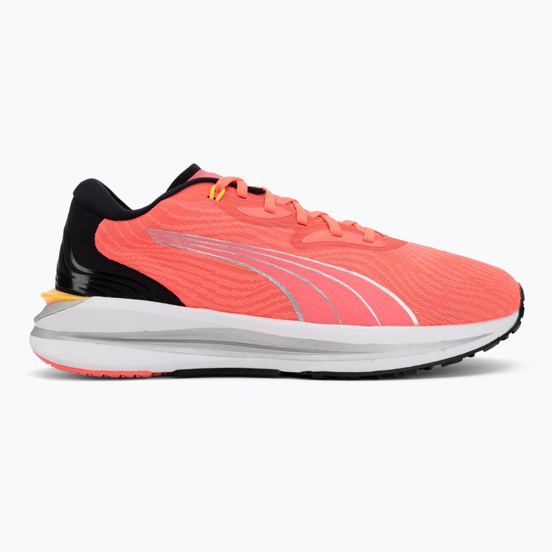 Women's running shoes Puma Electrify Nitro 2 sunset glow/black/silver 2