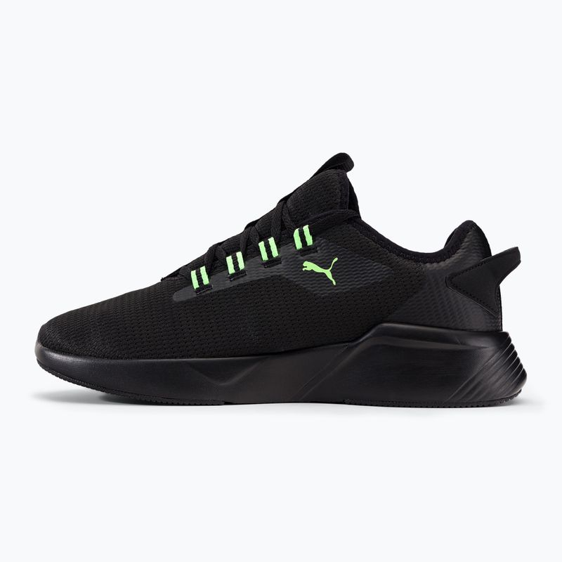 Men's running shoes PUMA Retaliate 2 black-green 376676 23 3