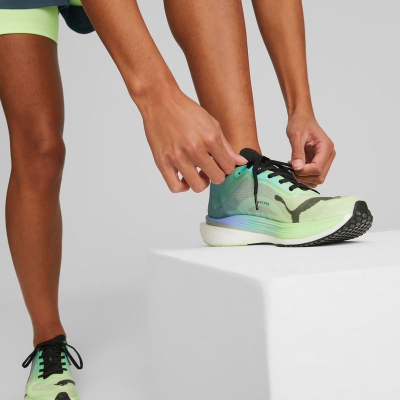 Women's running shoes PUMA Deviate Nitro Elite 2 green 377787 01 12