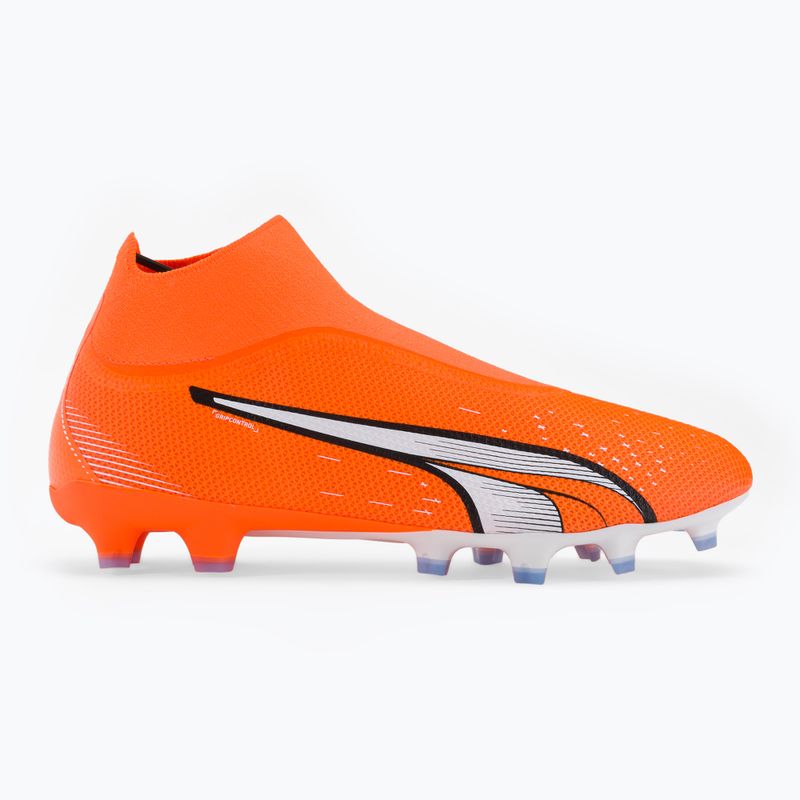 PUMA men's football boots Ultra Match+ Ll FG/AG orange 107243 01 2