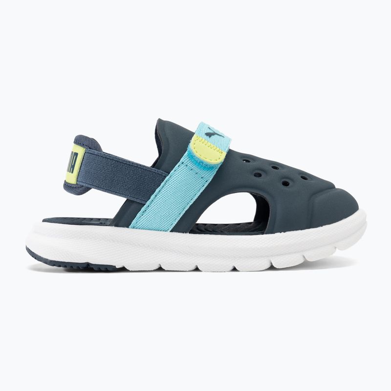 PUMA Evolve AC Inf dark night/hero blue/lily pad children's sandals 2