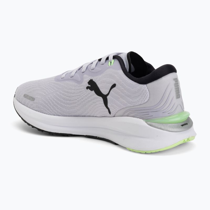 Women's running shoes PUMA Electrify Nitro 2 lavender/black/silver 3