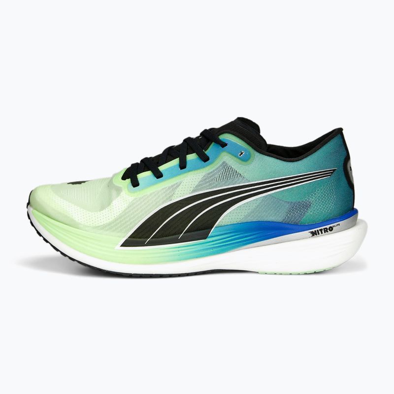 Men's running shoes PUMA Deviate Nitro Elite 2 green 377786 01 12