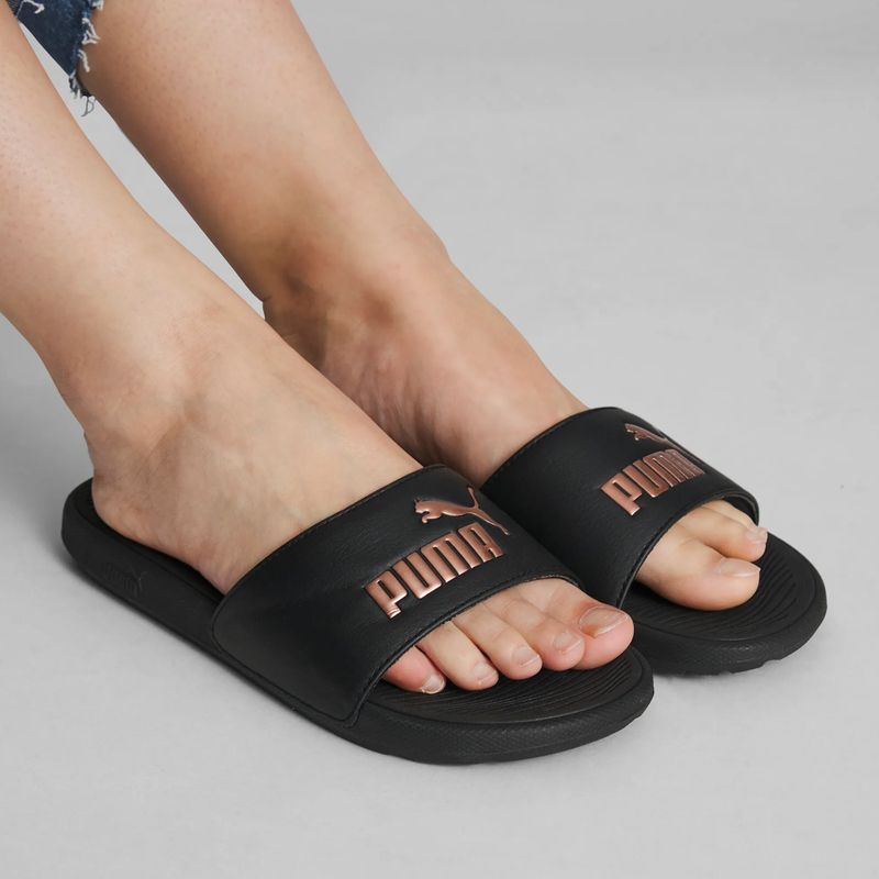 PUMA Cool Cat 2.0 slides puma black/rose gold 7