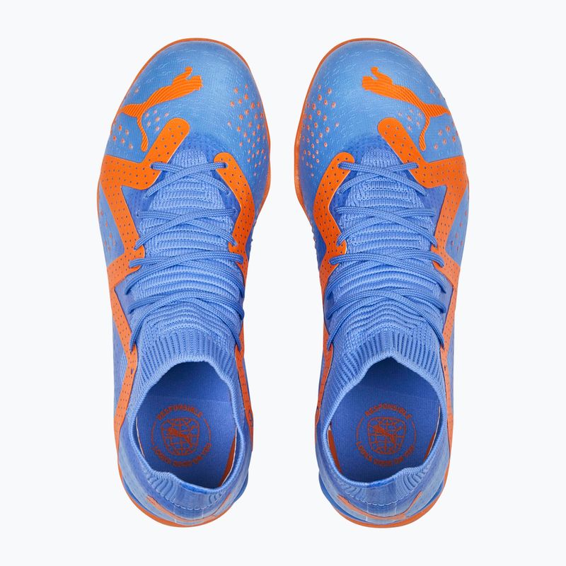 PUMA Future Match IT+Mid JR children's football boots blue/orange 107198 01 14