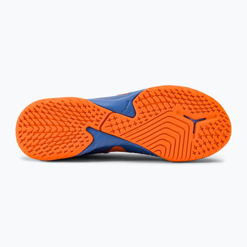 PUMA Future Match IT+Mid JR children's football boots blue/orange 107198 01 5