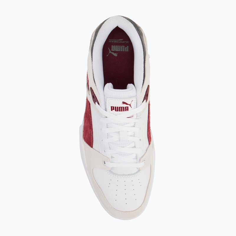 PUMA Slipstream Heritage men's shoes puma white/team regal red/shadow gray 5