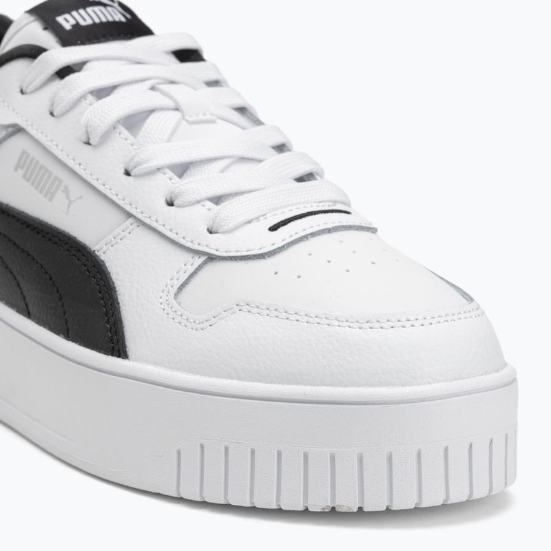 PUMA Carina Street women's shoes puma white/puma black/puma silver 7