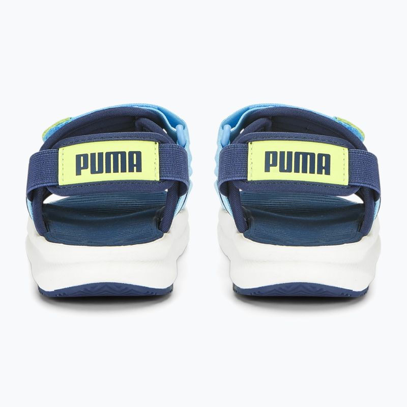 PUMA Evolve PS dark night/hero blue/lily pad children's sandals 11