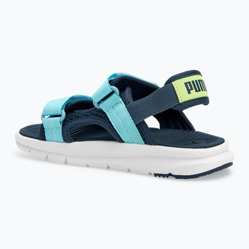 PUMA Evolve PS dark night/hero blue/lily pad children's sandals 3